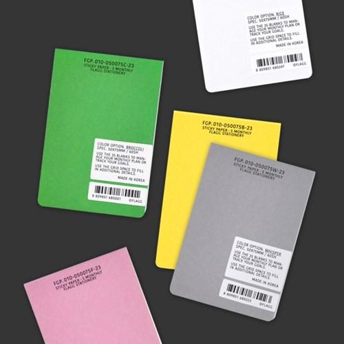 Sticky Paper - Monthly