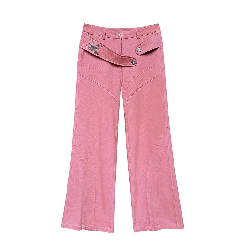 TOUCH TROUSERS - PINK / S