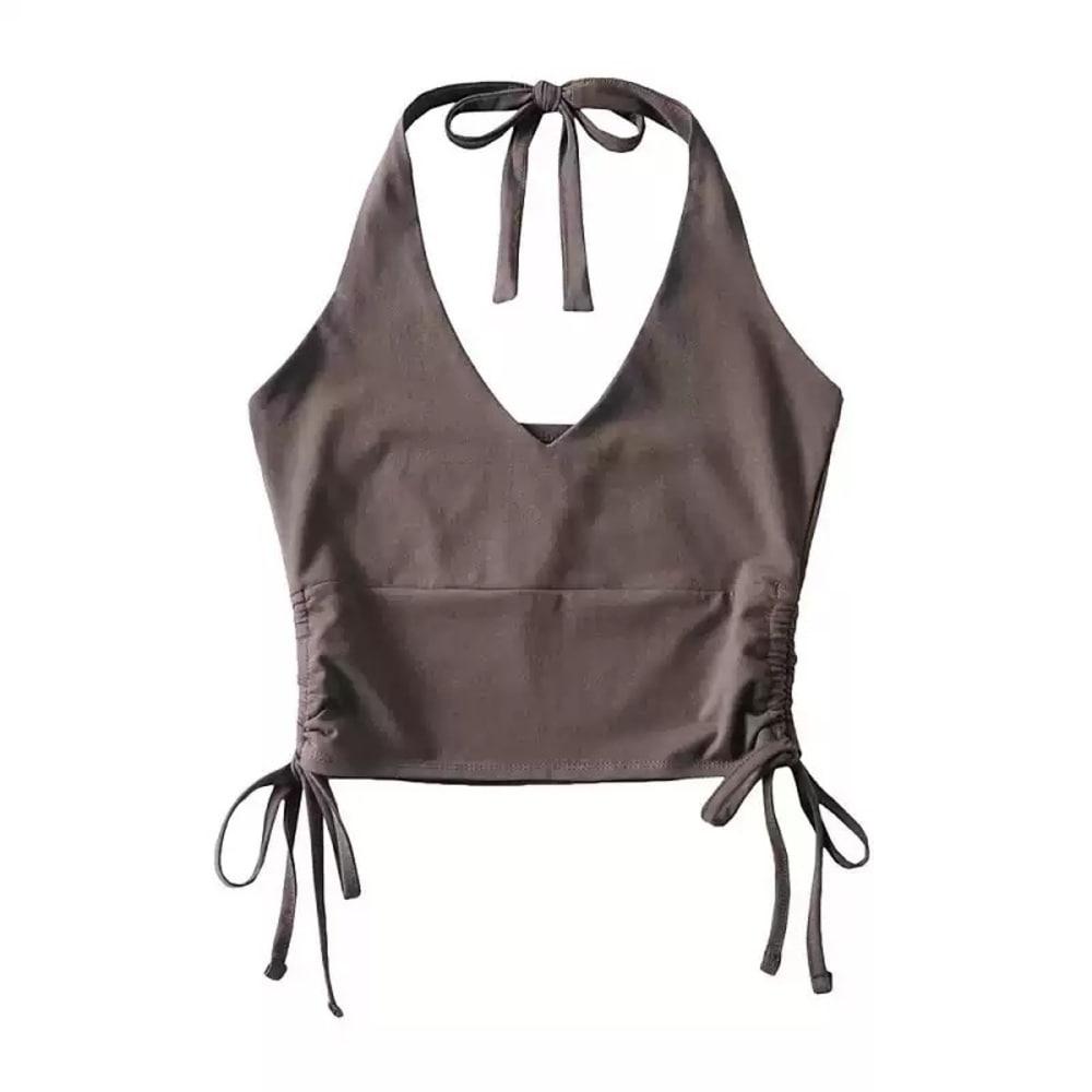 홀터 스트랩 사이드 셔링 나시 229763630