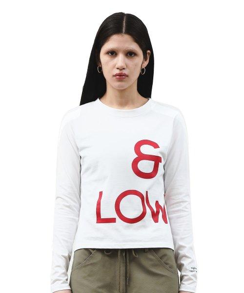 앤로우키 티셔츠[화이트]