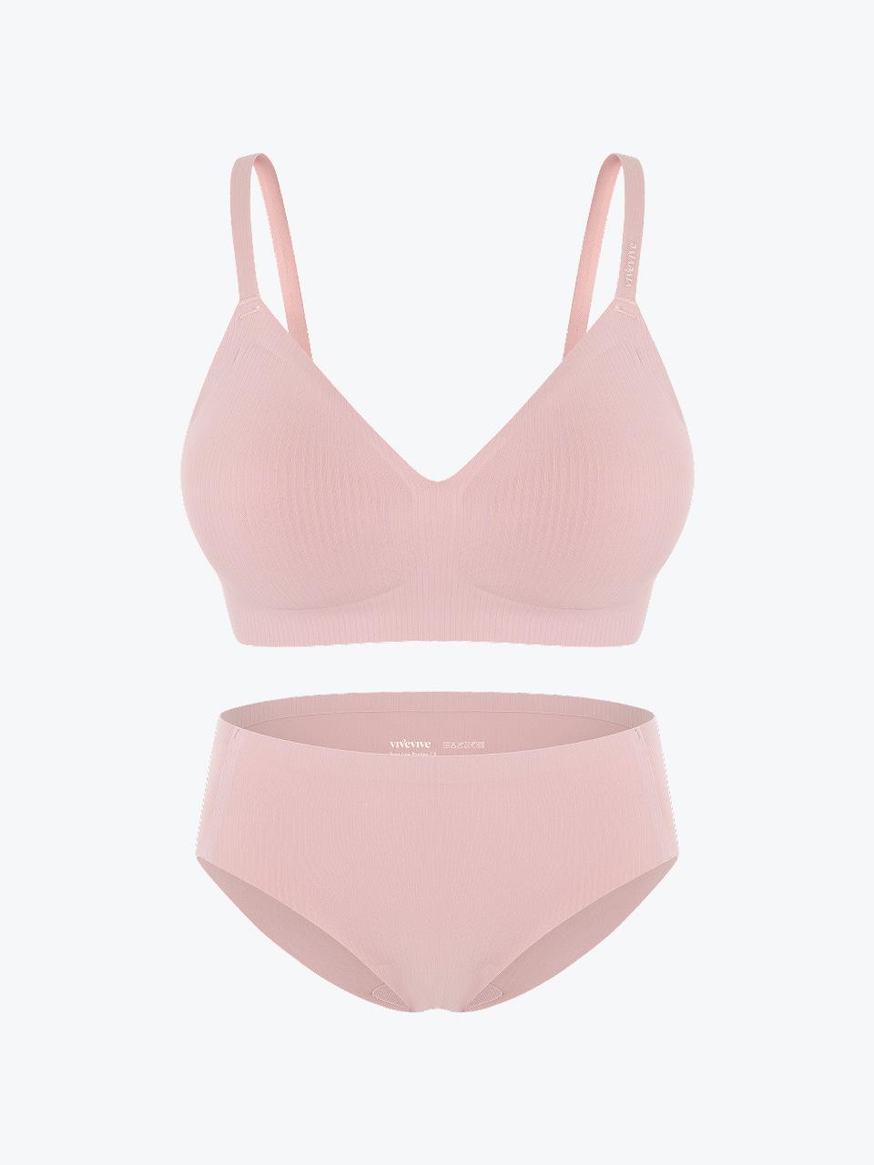 [SET] 프리라인 브라 볼륨&팬티