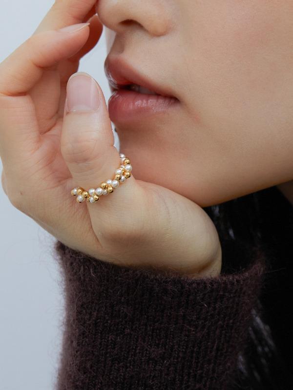 [Exclusive] Ive ring_gold mix