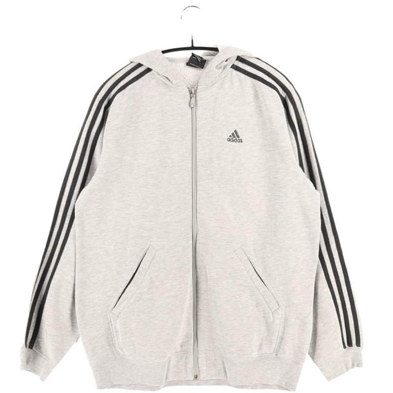 ADIDAS 아디다스 후드집업 / WOMEN L / 코튼 혼방