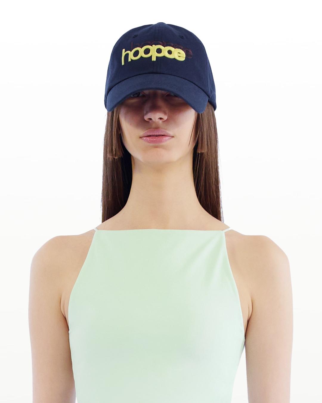 Signature double logo cap