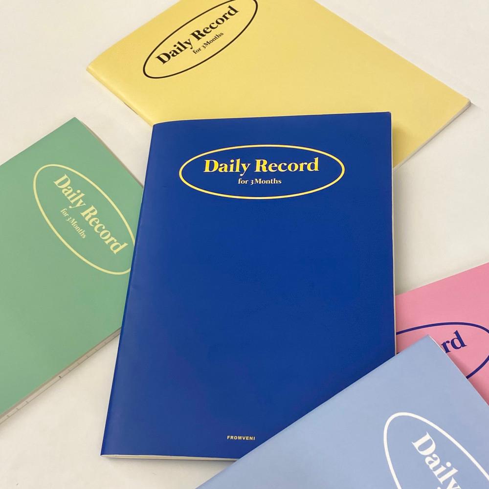 [프롬베니] Daily record 3달 플래너