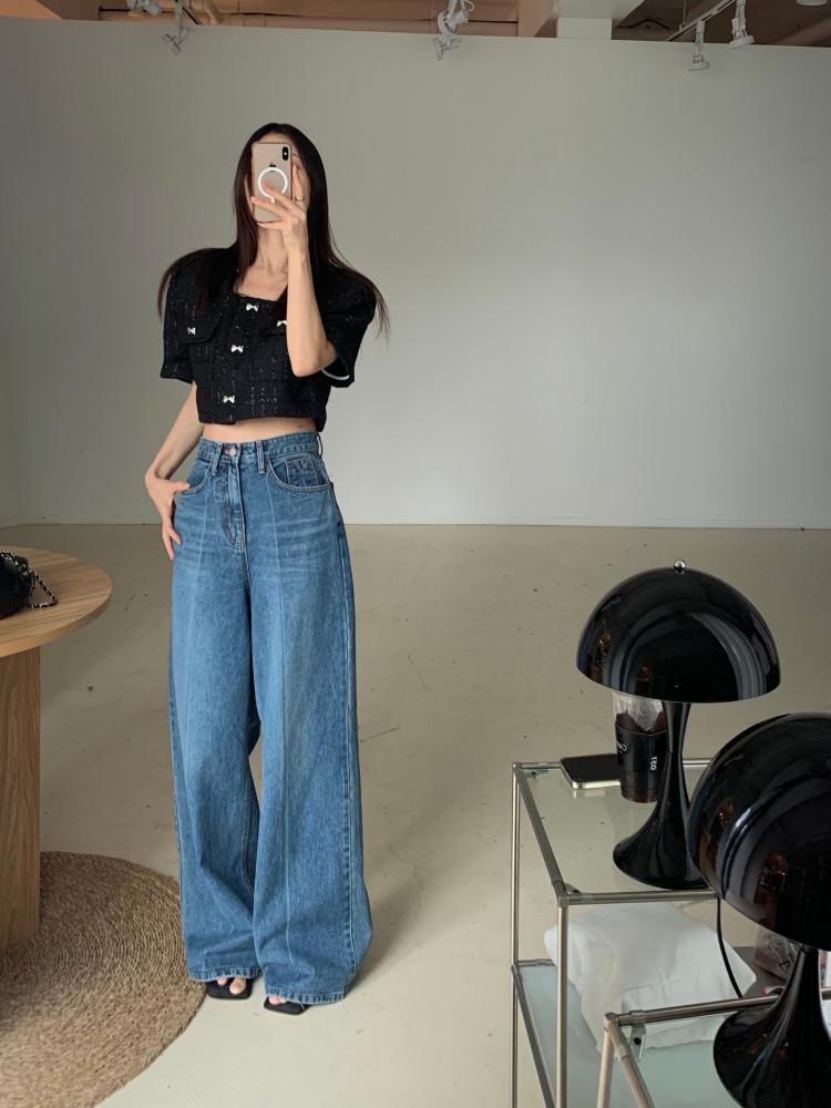 레직기 와이드팬츠