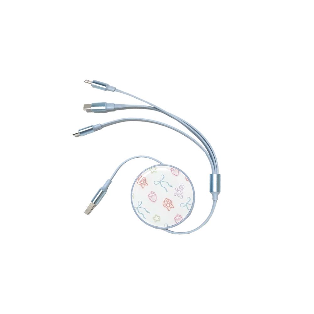 Rose & Berry Charging Cable