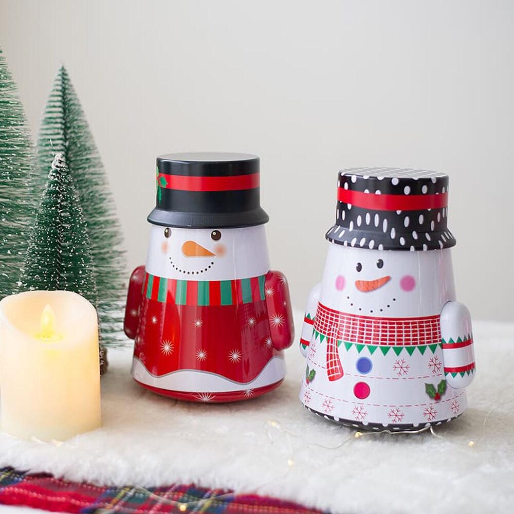 크리스마스 오뚝이 틴 박스 (2type)