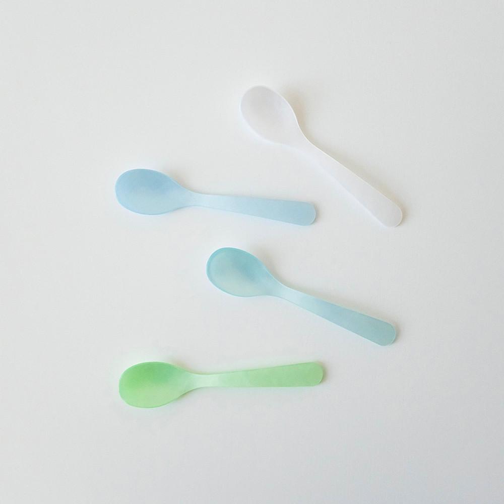 Pearl colour spoons 펄 디저트 스푼