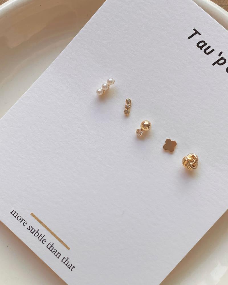 토프 골드 피어싱 시리즈 4 - 14k 골드 데일리 금피어싱 모음전