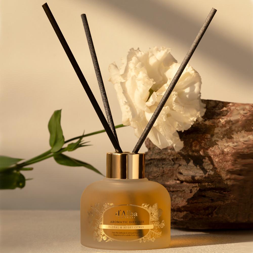 NEW 달바 아로마틱 비건 디퓨저 100ml / 42% / 시그니처향 / 아로마틱 시트러스 플로럴 향 / 공간 무드 케어