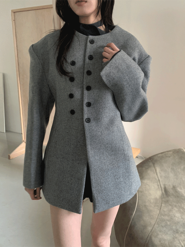 미뮤즈씨 [고퀄리티✨] Tokyo button Jacket