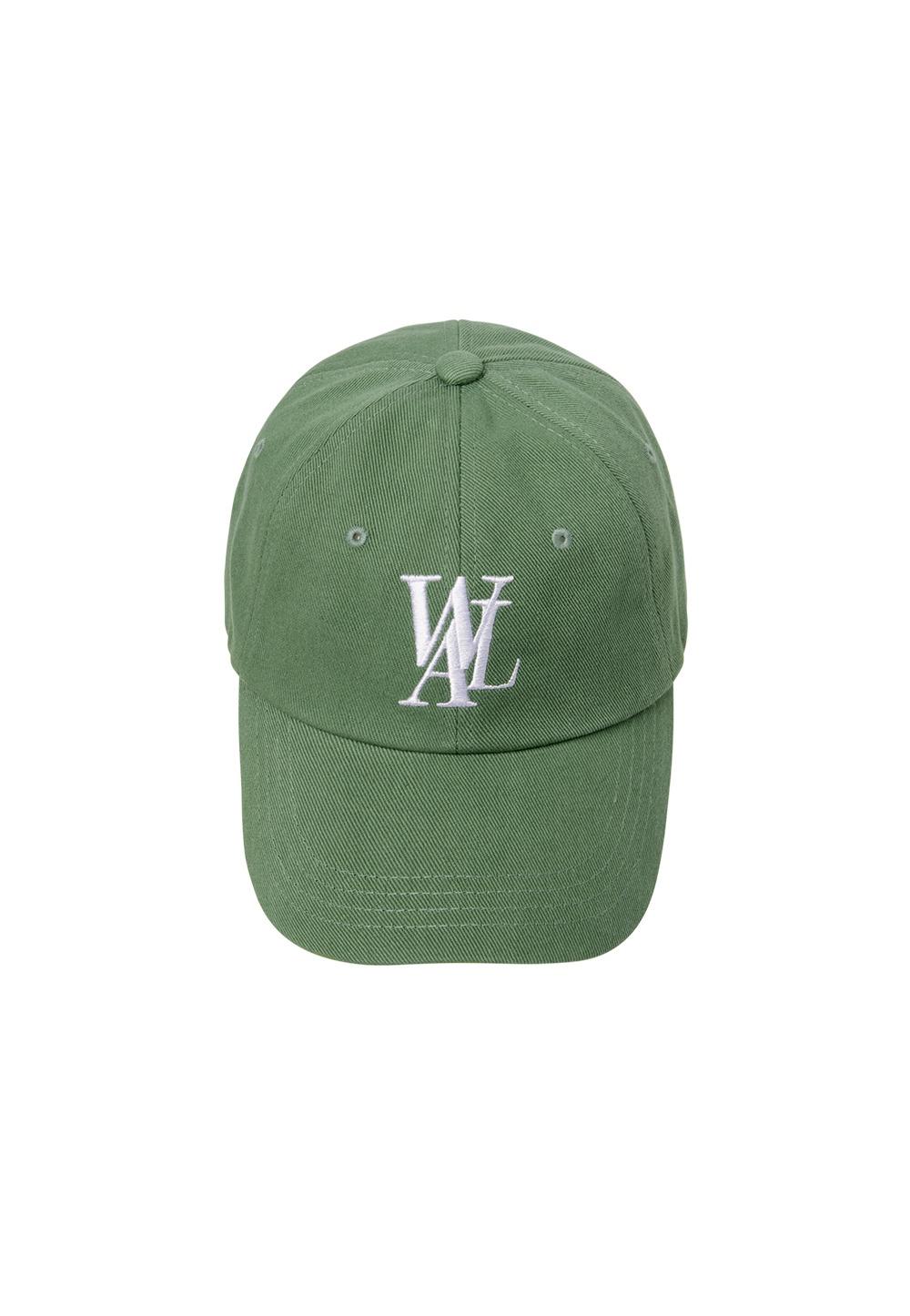 Signature Logo ball cap - DUSTY GREEN