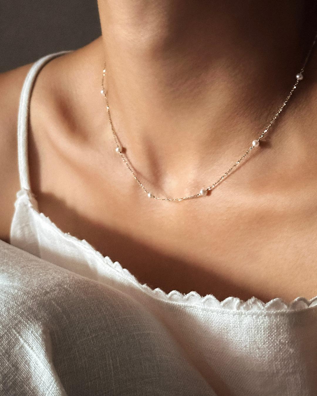 14k 발레리나 목걸이