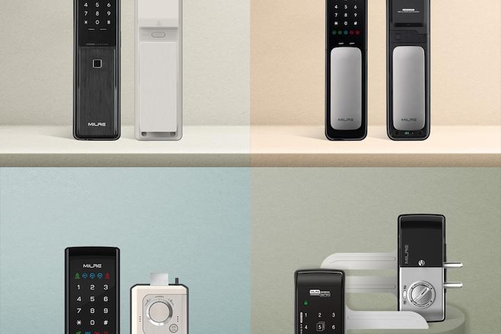 현관문 유리문 목문용 디지털 도어락 모음전