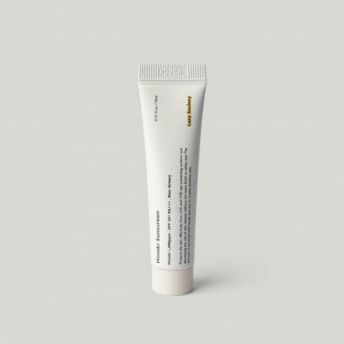 레이지소사이어티(LAZY SOCIETY)  히노키 선스크린 10ml SPF 50+ PA+++ - 후기 | 무신사