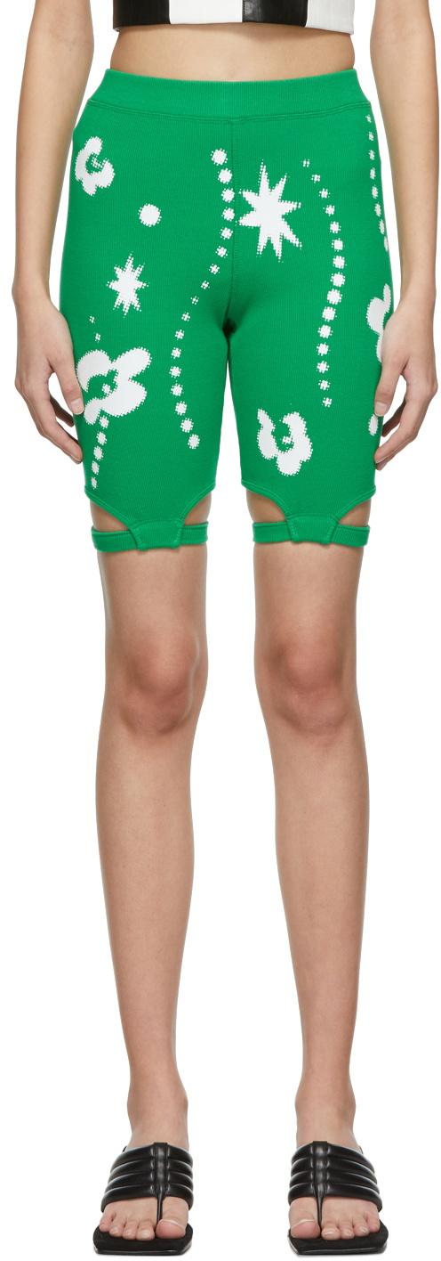 Kijun Green Banding Bike Shorts