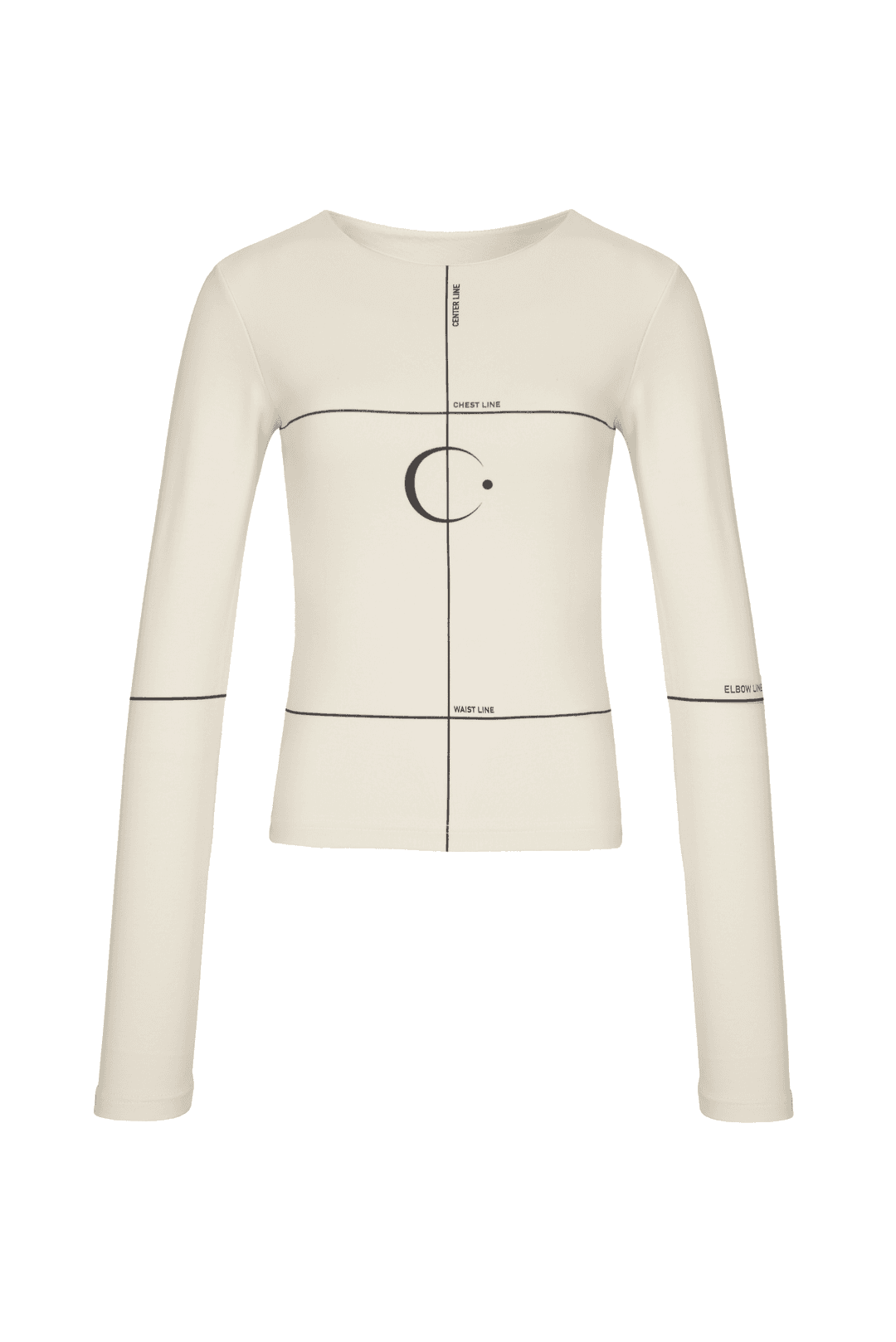 BODY LINE T-SHIRTS , IVORY