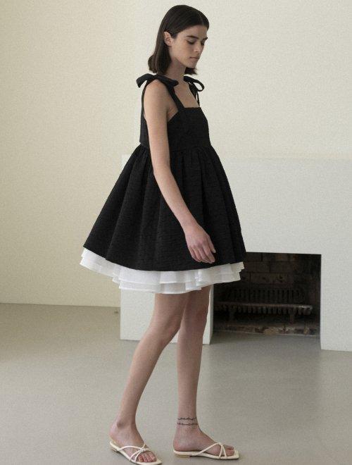 MUFFIN DRESS_TT2S606BK