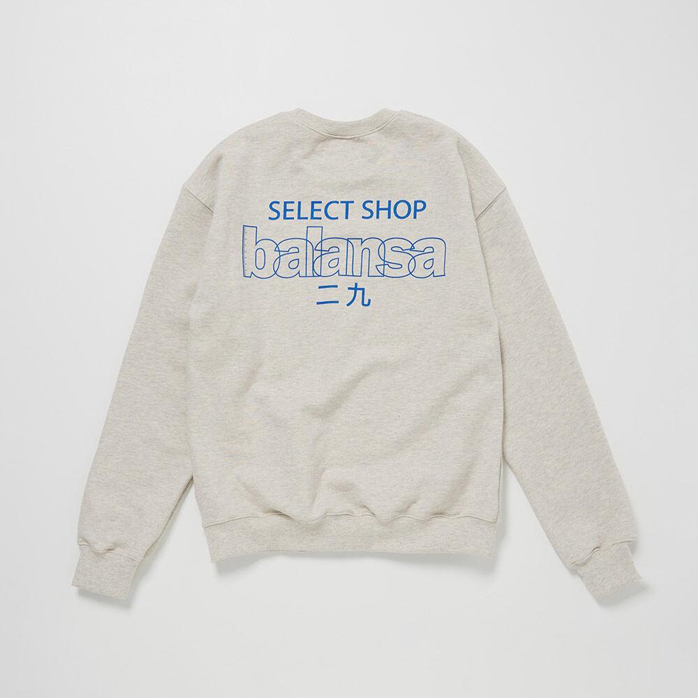 BALANSA X 29CM LOGO SWEAT (OATMEAL)