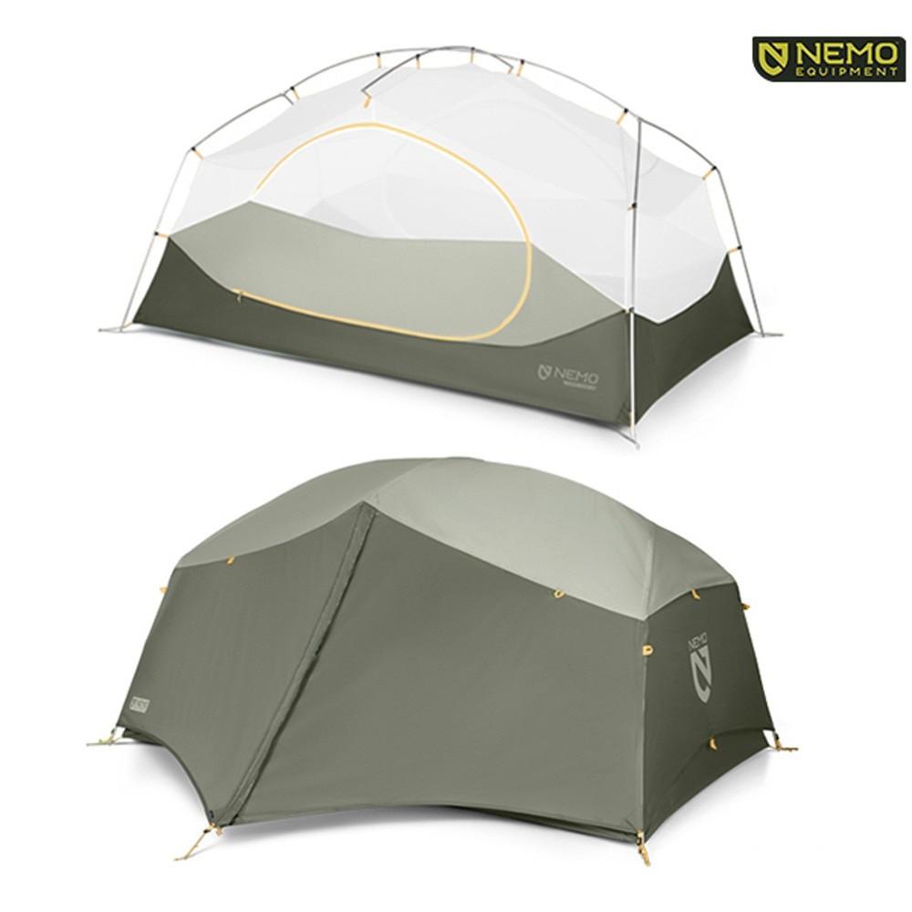 니모 오로라 릿지 3P 3인용 백패킹 텐트 미니멀캠핑 풋프린트 포함 22년 입고