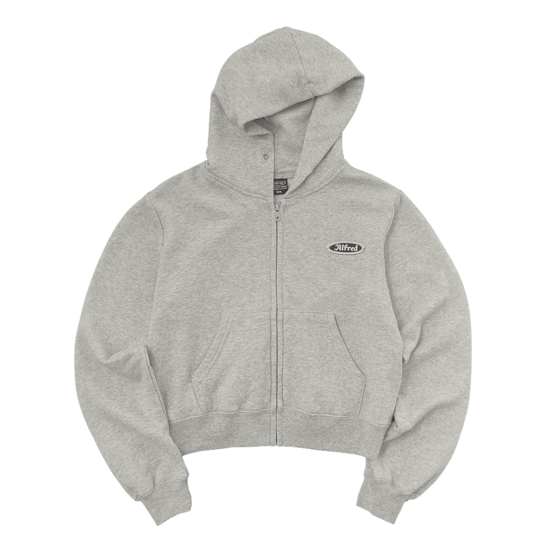 FRED OG CP ZIP-UP HOODIE (W) / M.GREY(2%)