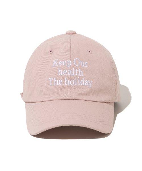 홀리데이 시그니처 볼 캡 [빈티지 핑크]