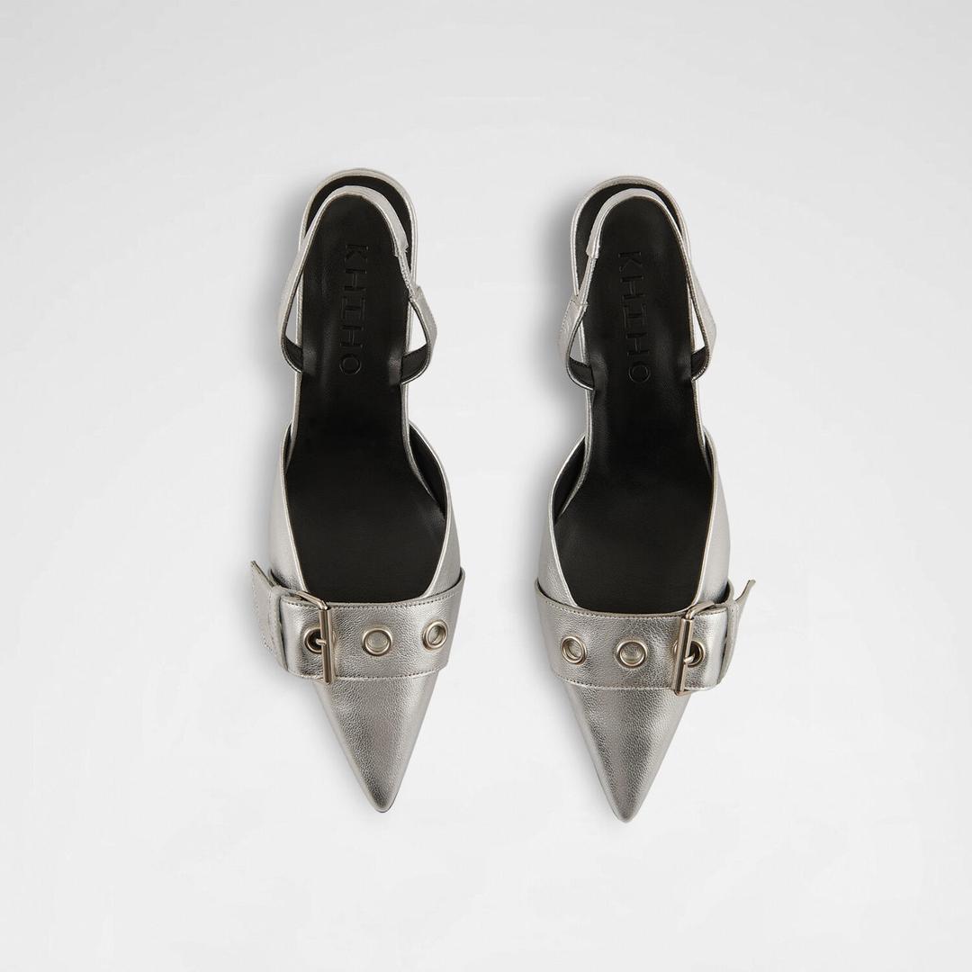 K23-SH004 / POINTED BUCKLE SLINGBACK