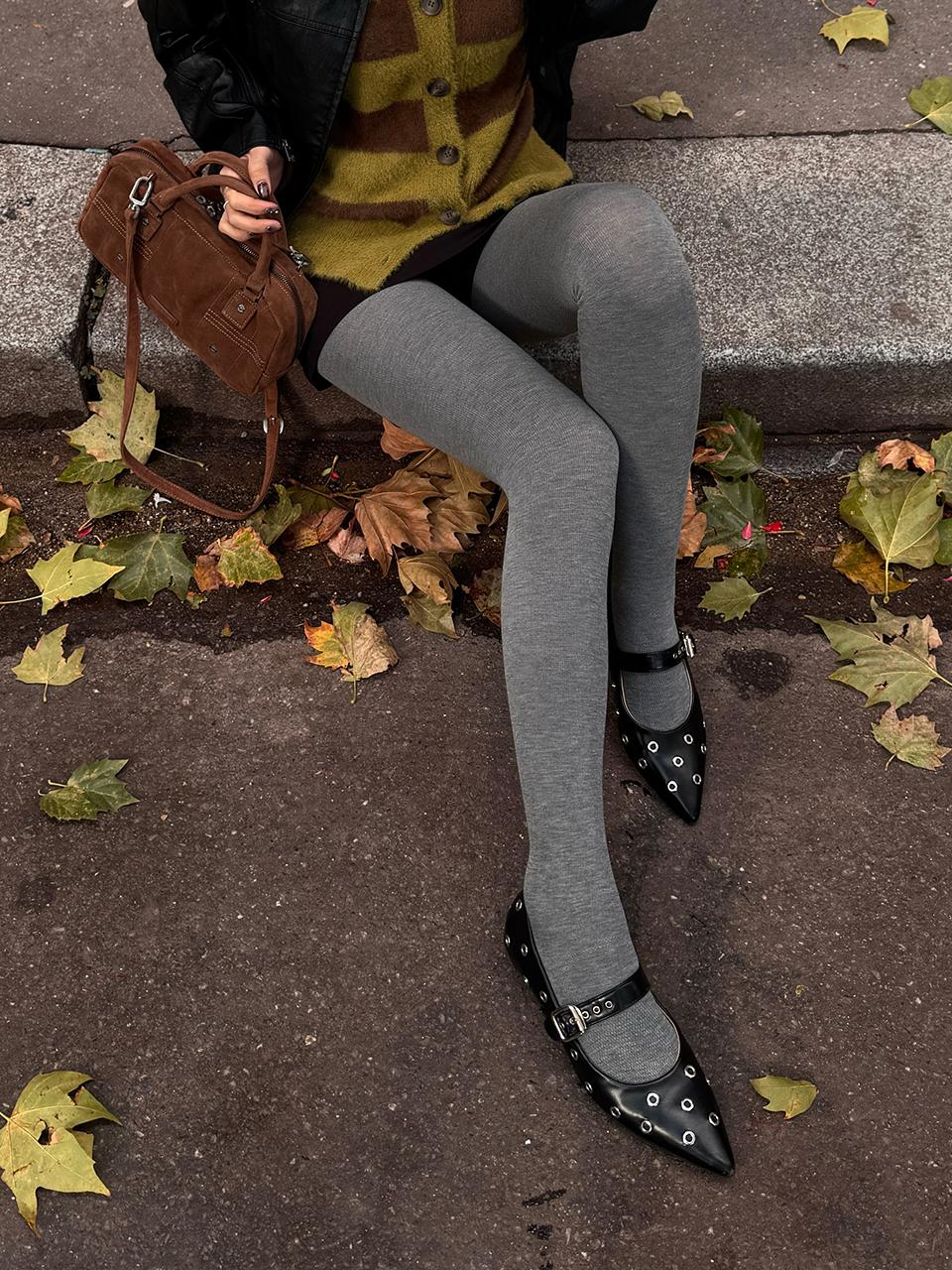 마른파이브 류혜영 PICK💜 [1+1] 넉넉 니트 모달면 스타킹