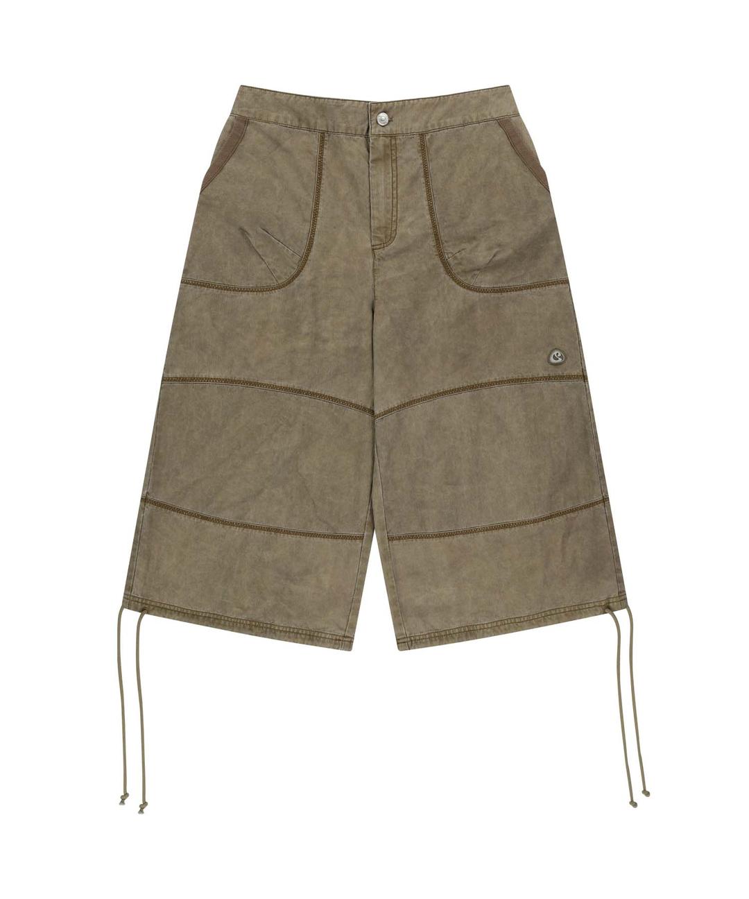 ZIGZAG PANTS BROWN