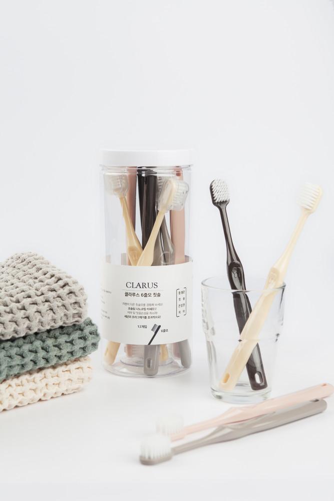 클라루스 치과칫솔 미세모 4줄모 6줄모