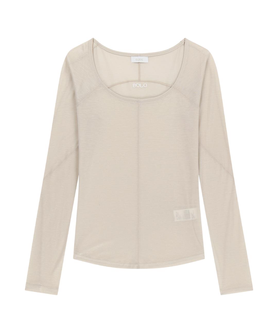 Flatseam Long Sleeve Top / Oatmeal