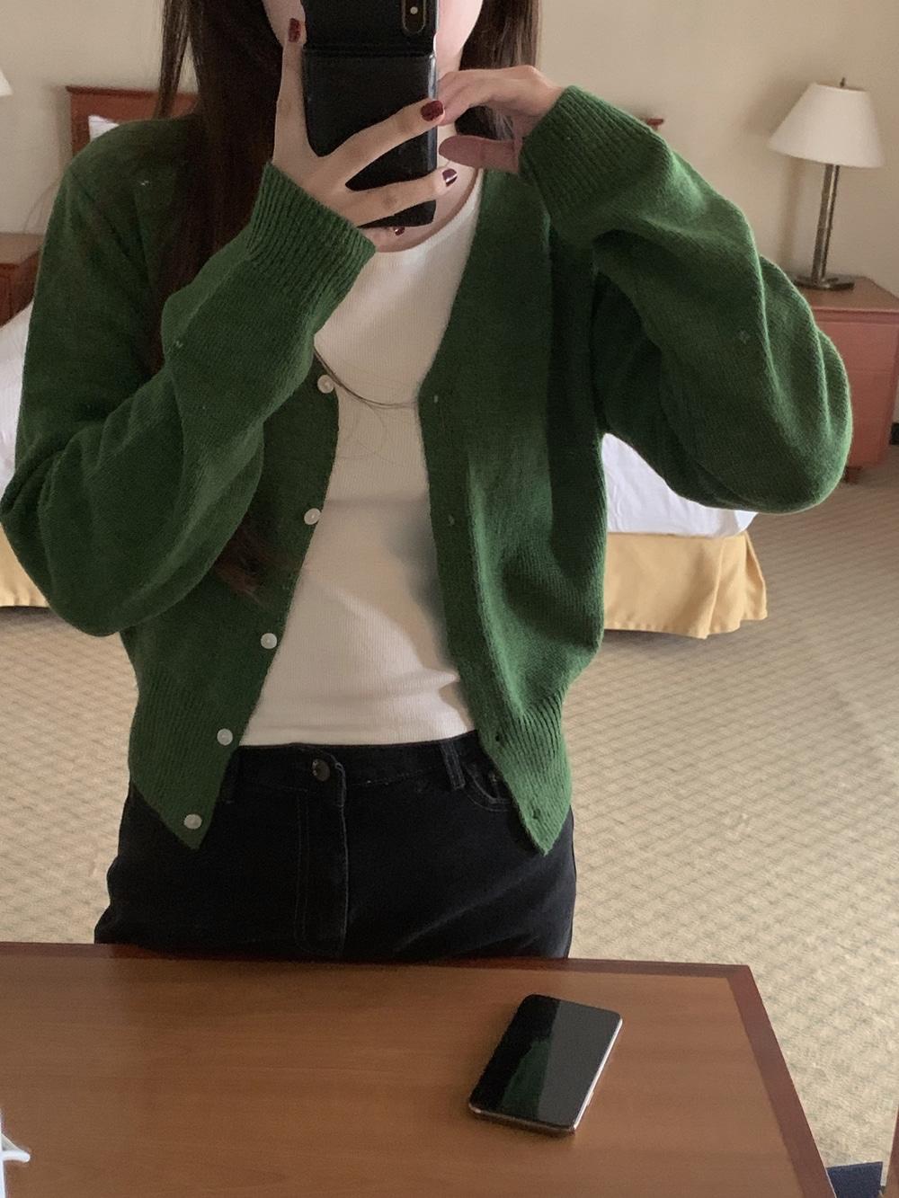 프렌치 cardigan