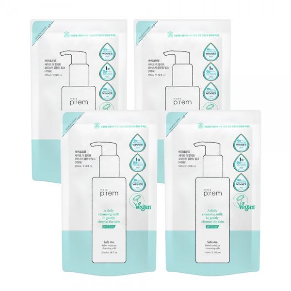 [2+2] 세이프 미 릴리프 모이스처 클렌징 밀크 리필 100ml