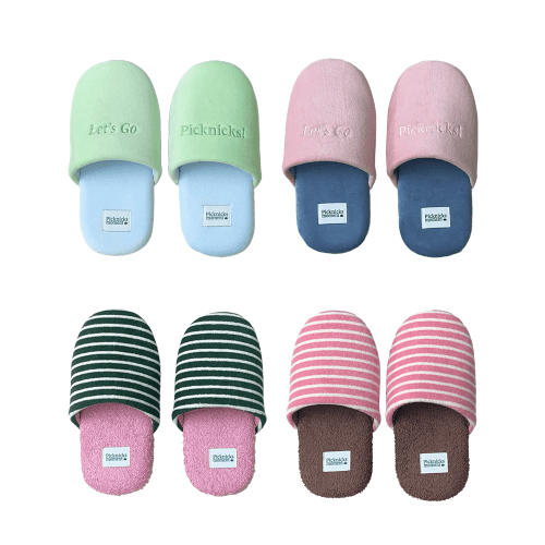 테리 워셔블 룸슈즈 슬리퍼 ( 4 Color, 2 Size )