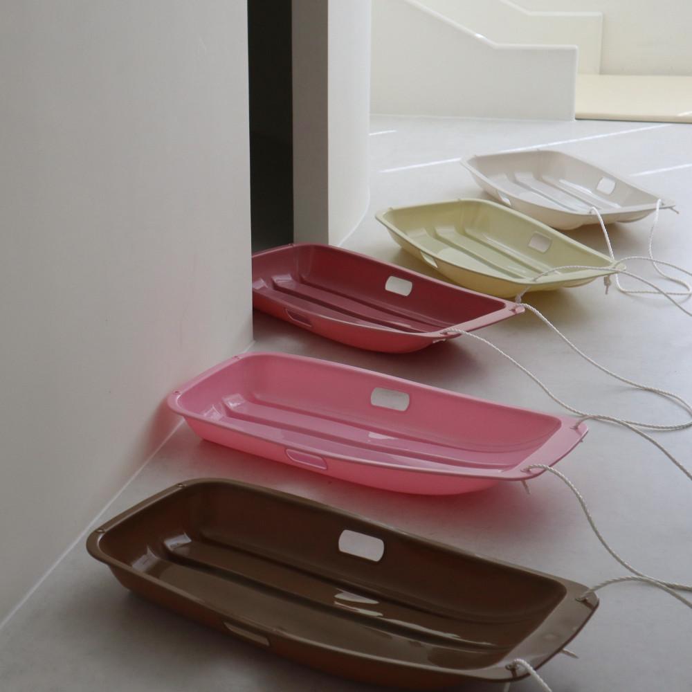 까사드로잉 어린이 눈썰매 - 1, 2인용 아기 썰매 유아 갯벌체험 (90x45x10cm)