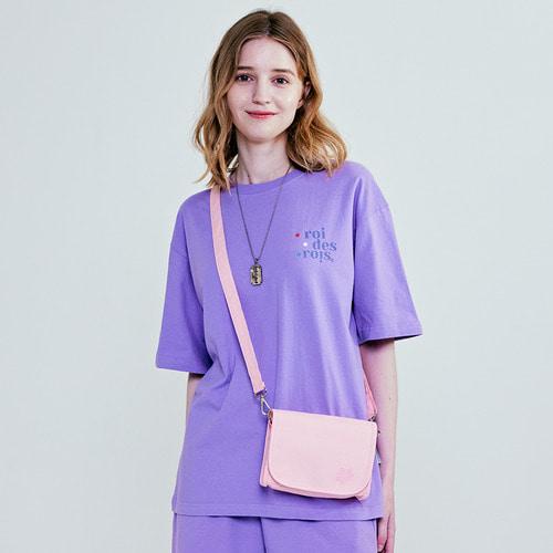 도트 픽 업 미니 숄더 크로스백 (핑크)