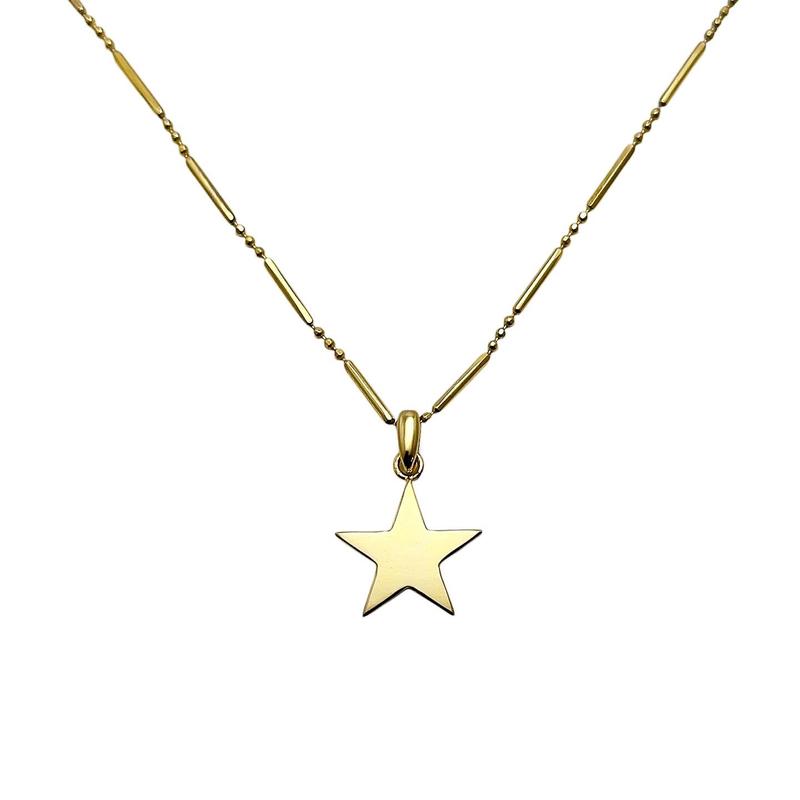 Star Pendant Necklace (Gold)