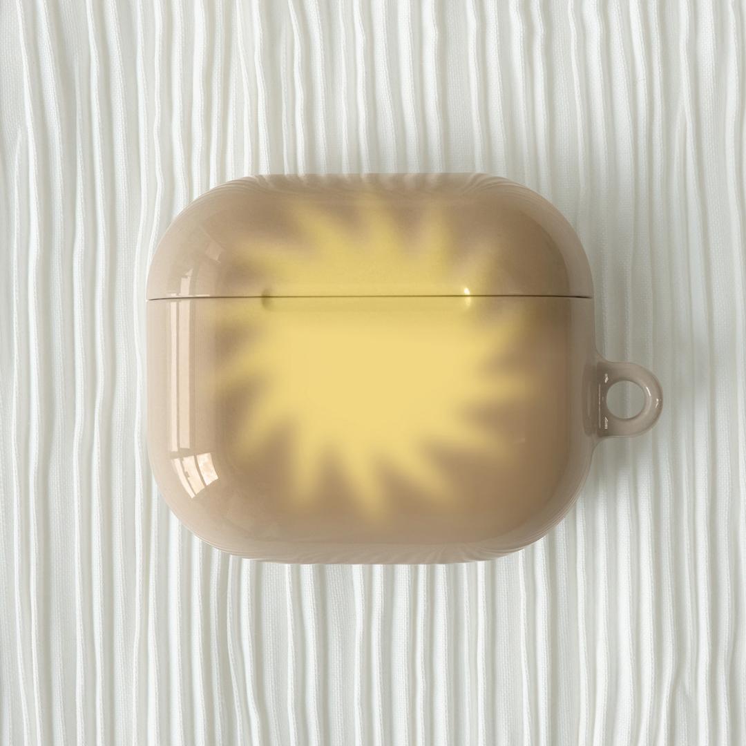 paint airpods case (sun)