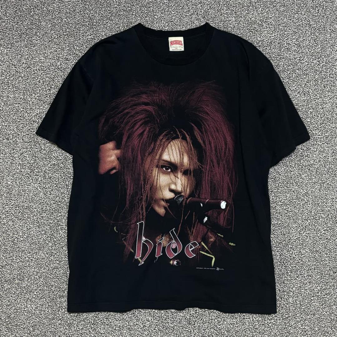 90s 빈티지 히데 엑스재팬 밴드티 XL | 후루츠패밀리