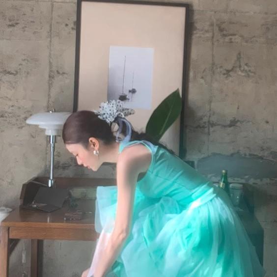 DULA Green and Fresh Fairy Mesh Skirt