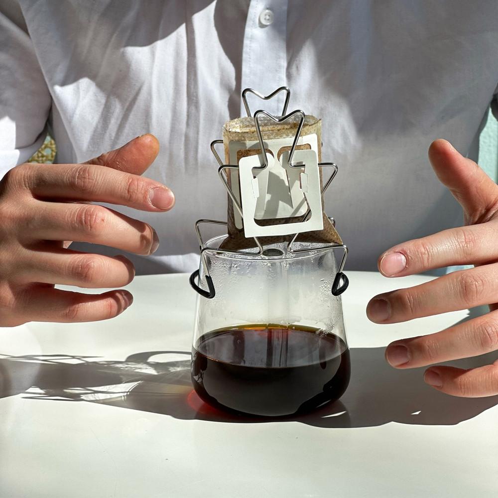 [라짐커피] 드립백거치대 드립체어