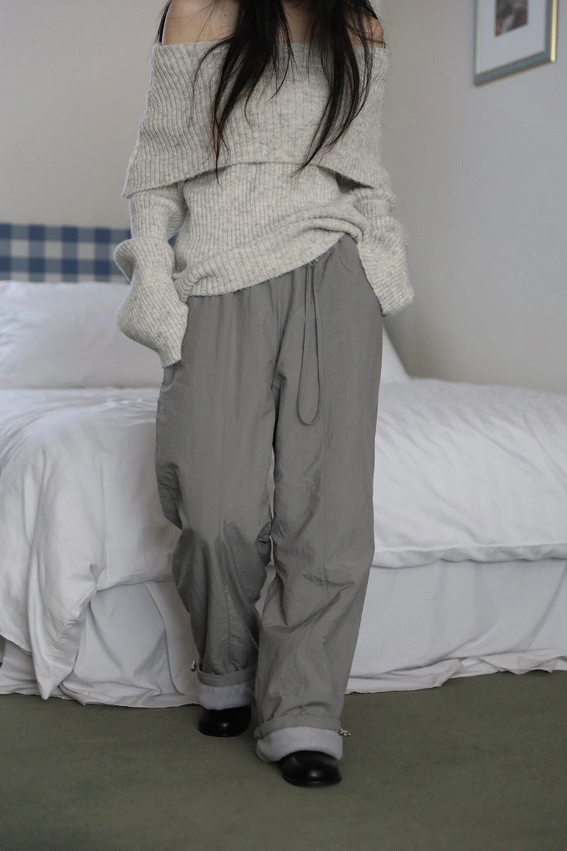 [MD PICK] 안감 후리스 윈터 팬츠