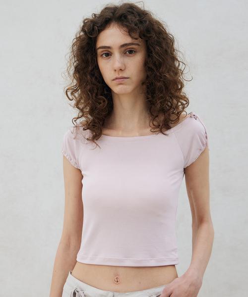 셔링 보트넥 티셔츠 PK