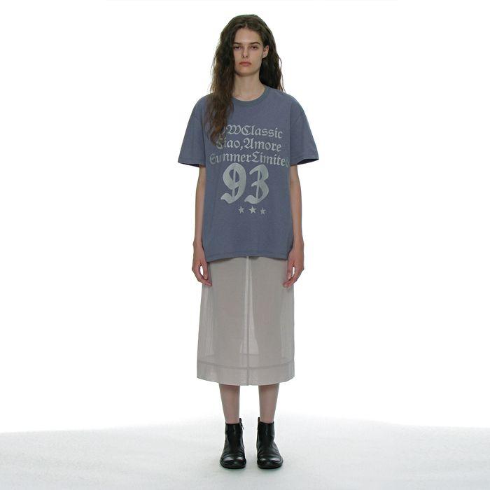 SHEER MIDI SKIRT_LIGHT GREY