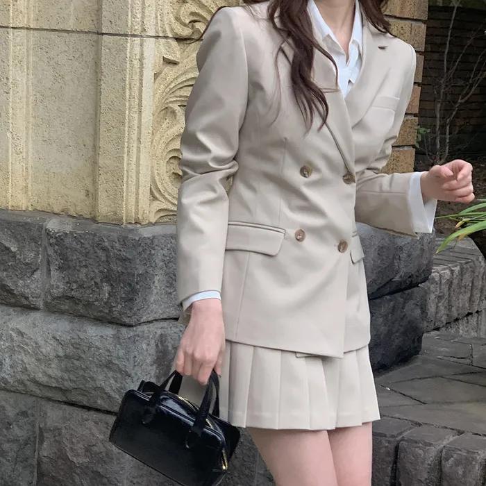 셀리나 테일러드 더블자켓_2COLORS