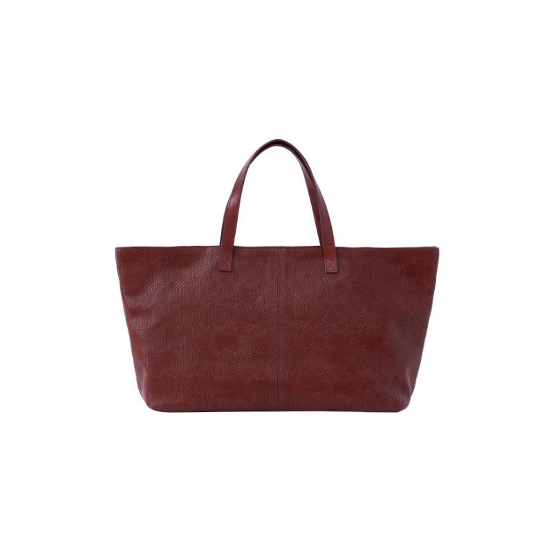 25 tote bag - mahogany