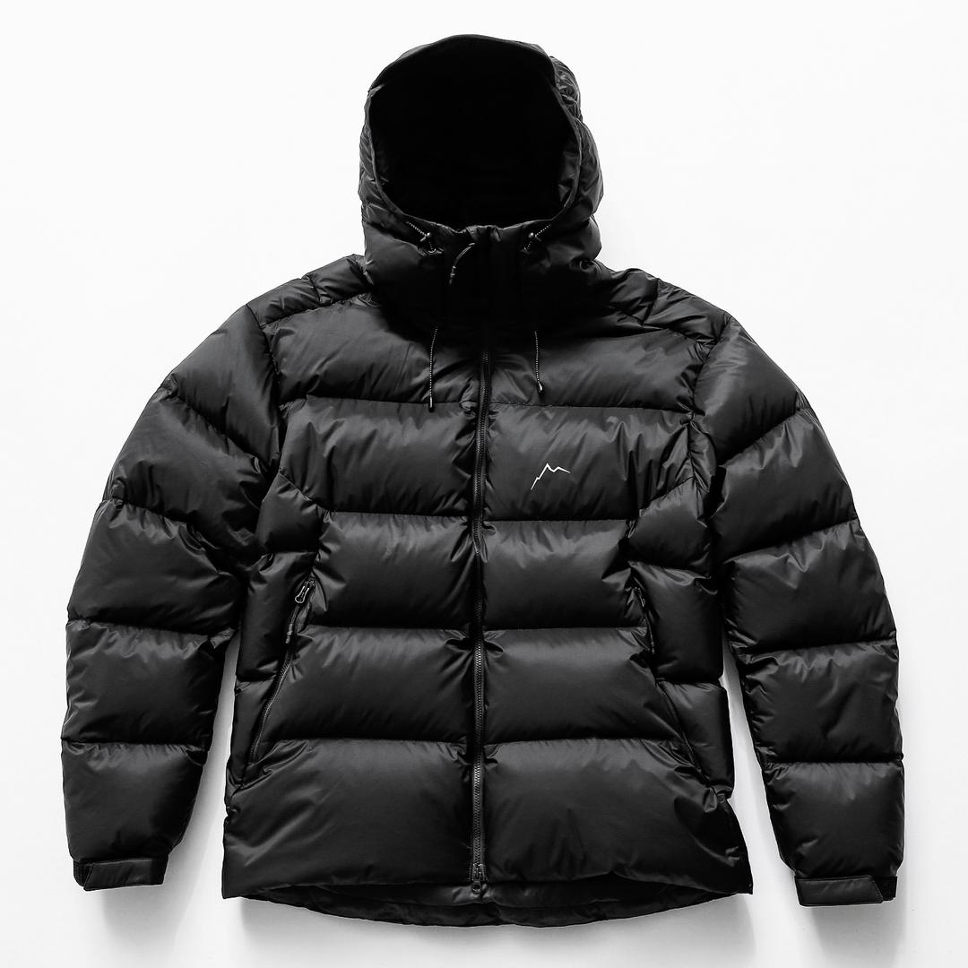 down jacket / black