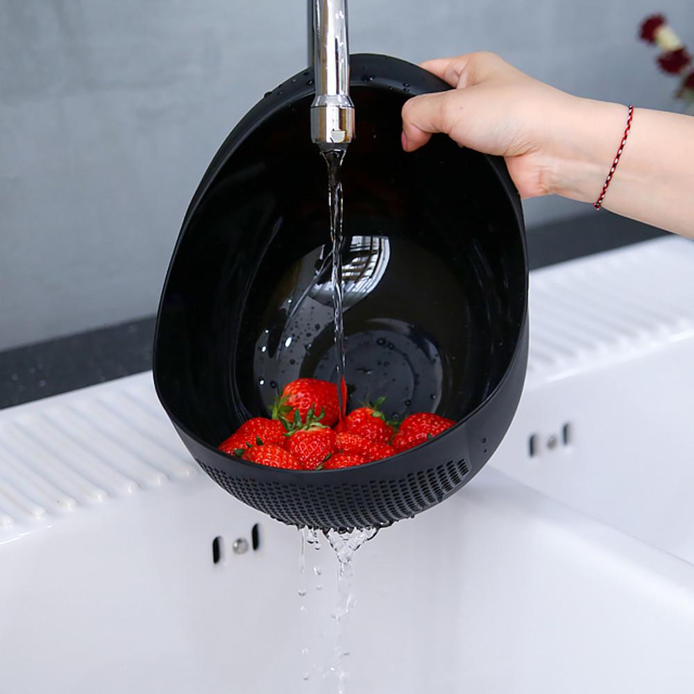 쌀세척 쌀믹싱볼 다용도 채반 믹싱볼 무료배송