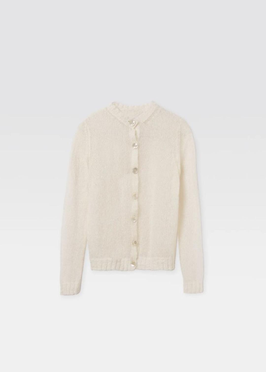 기마구아스 KISS CARDIGAN (WHITE)